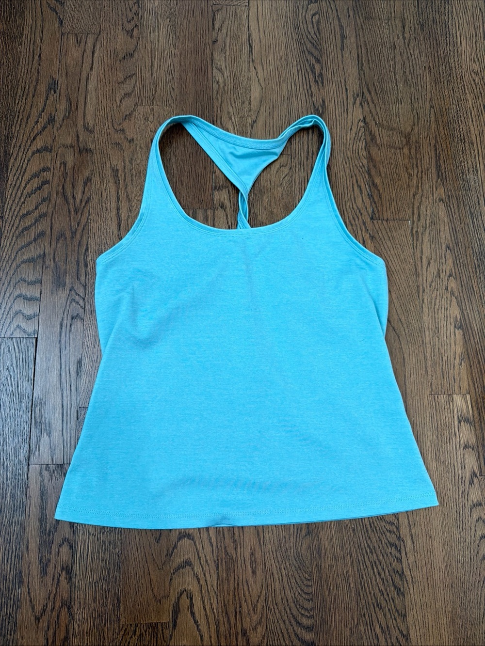 The Northface Twisted Racerback Sleeveless Workout Top - Large - Blue
